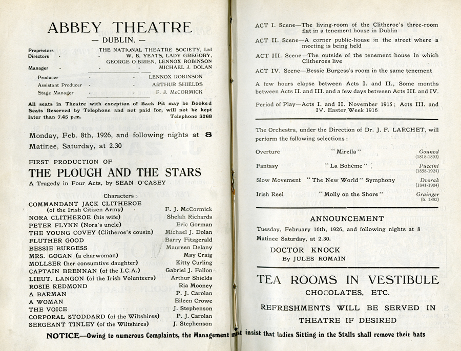 Object: The Plough and the Stars