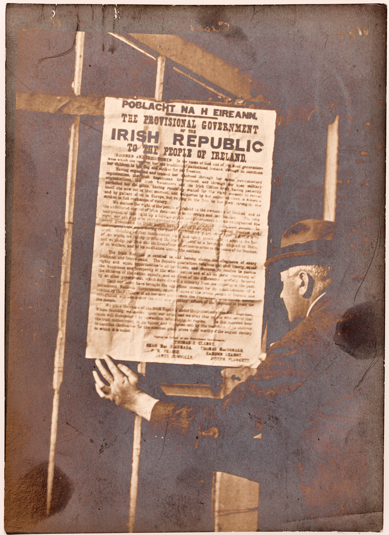 Object: Proclamation in St Stephen’s Green