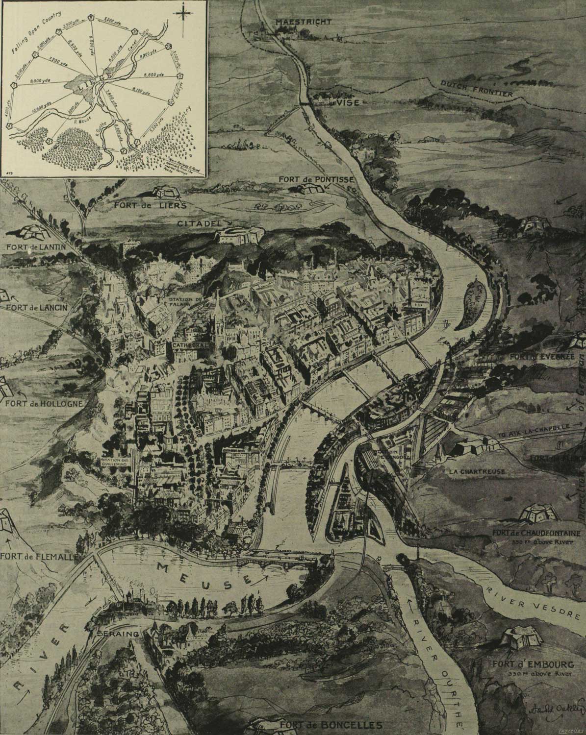 Belgian forces have held off German troops at Liége
