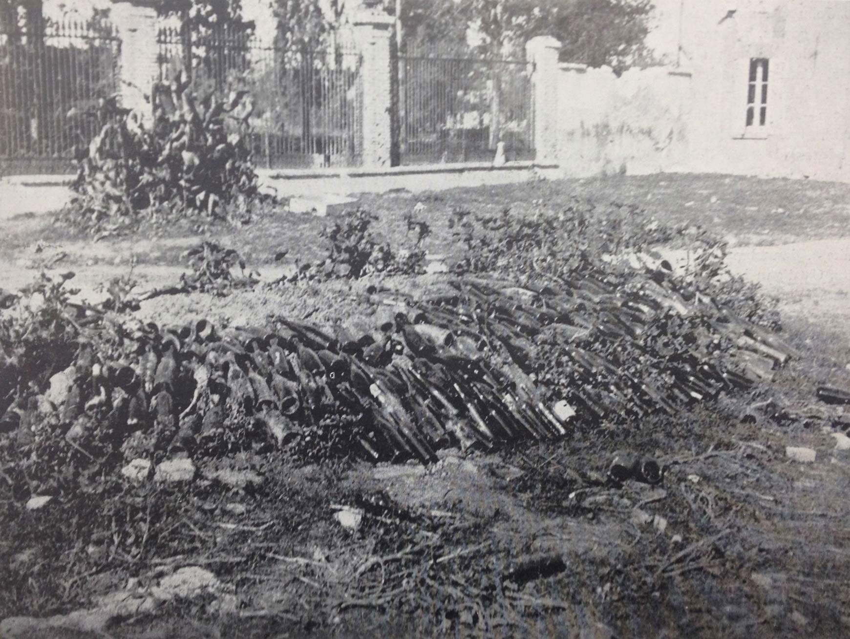 Wagons loaded with stolen goods