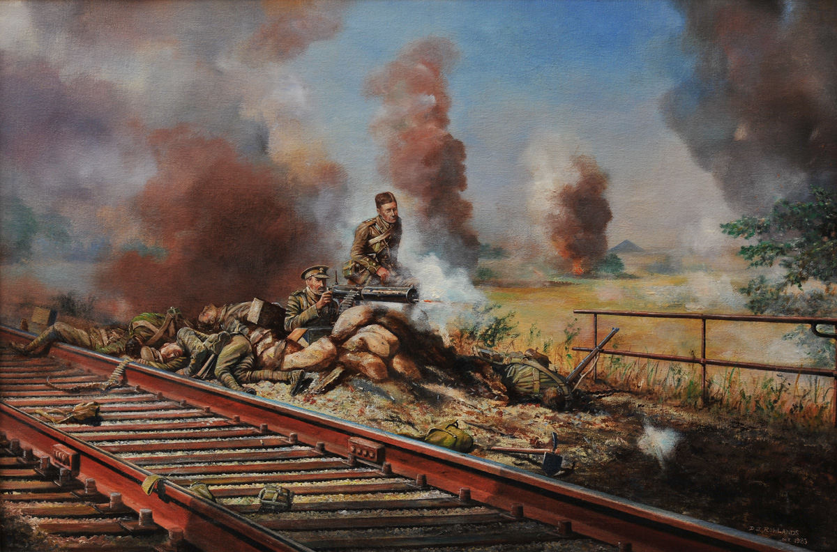 Irishman awarded Victoria Cross for conspicuous bravery at the front