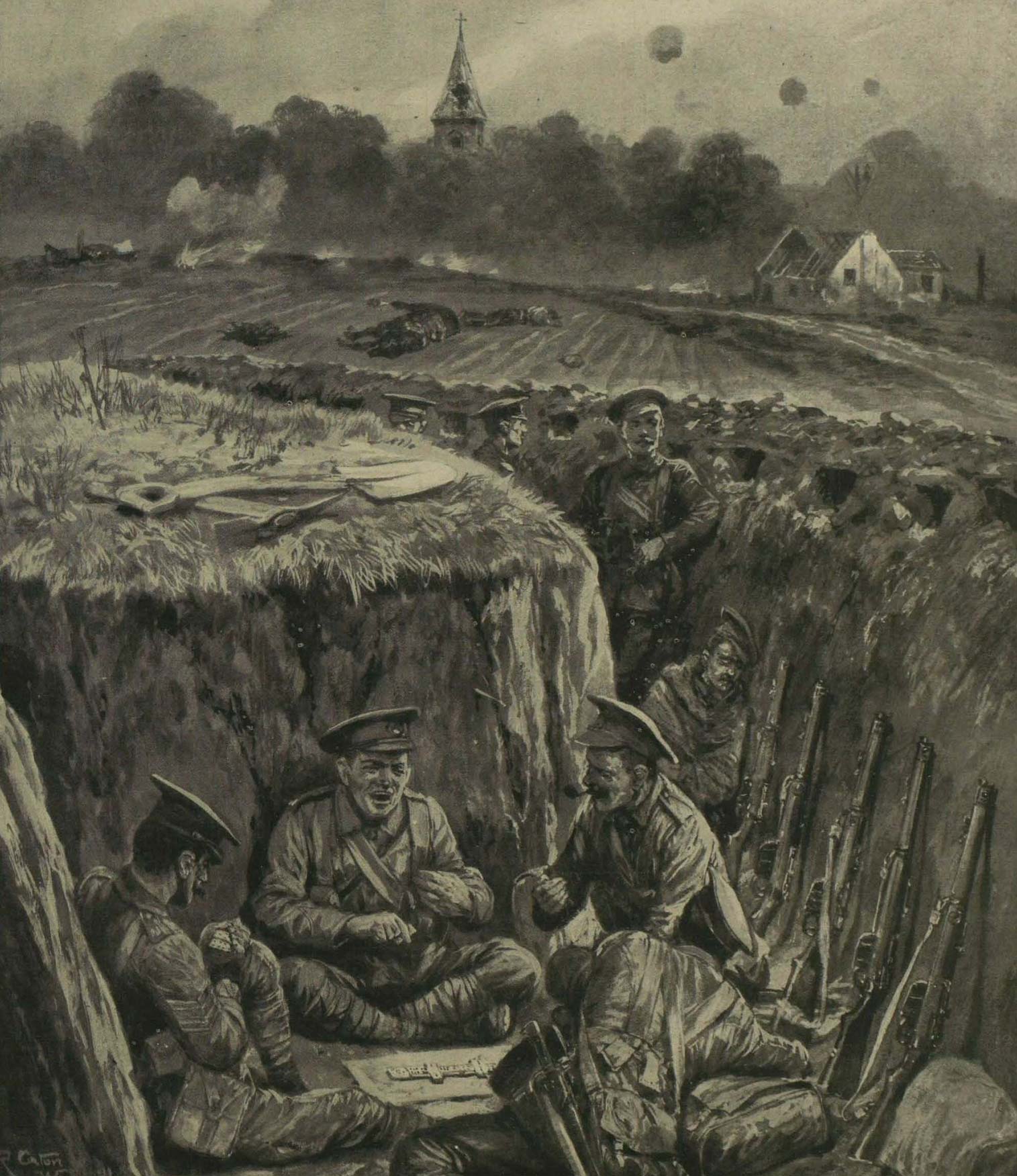 Battle of Aisne rages on