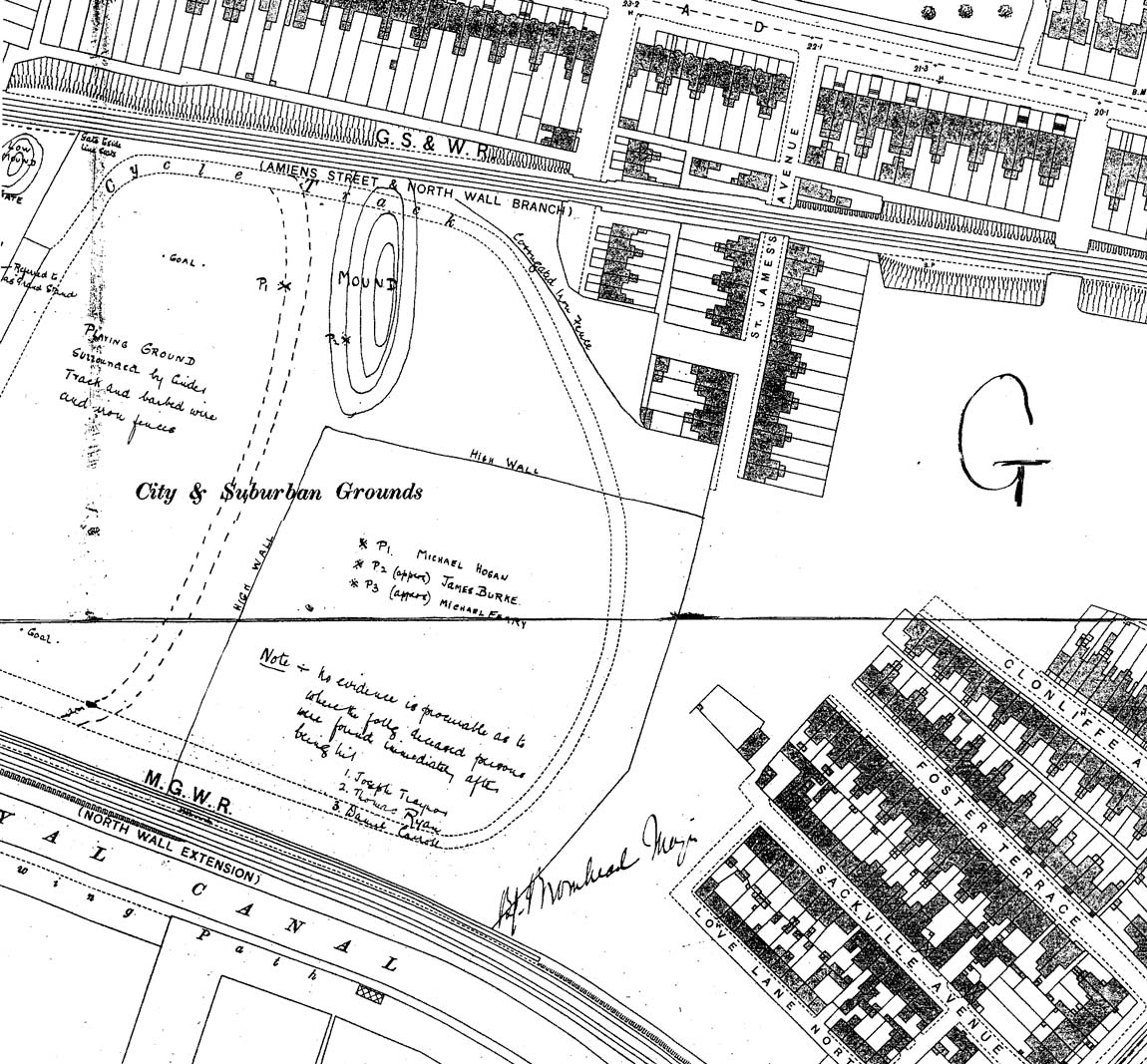 Mapping Bloody Sunday, 21 November 1920