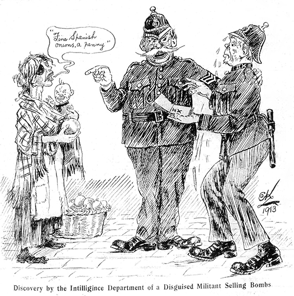 Dublin policeman ‘shot at’ by Suffragette