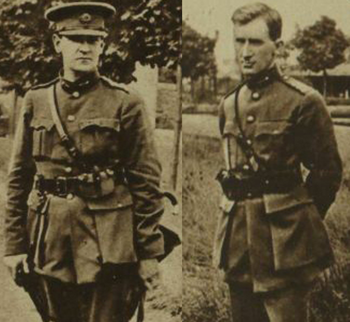 Photograph of Provisional government establishes War Council under Michael Collins