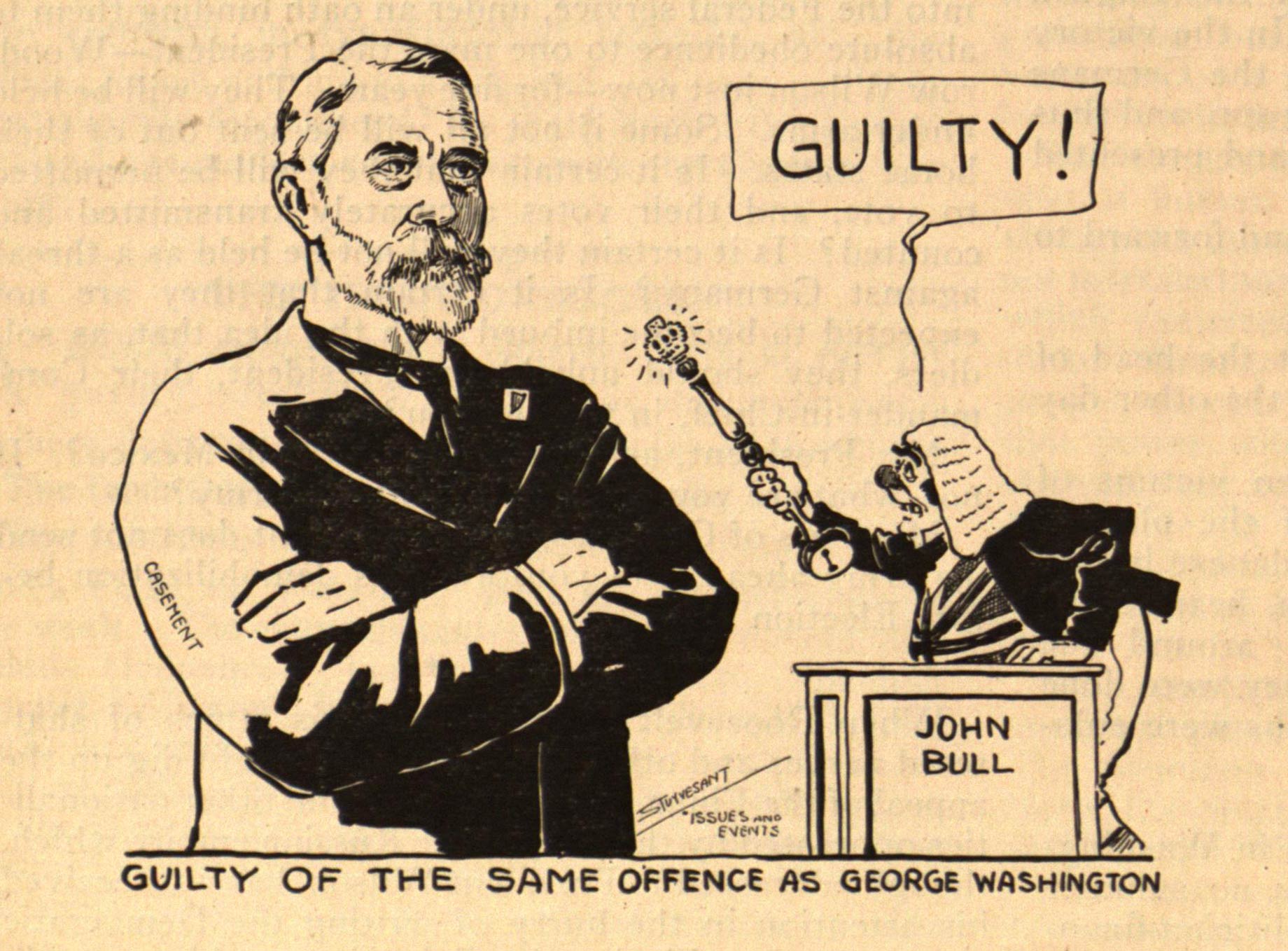 Roger Casement sentenced to death
