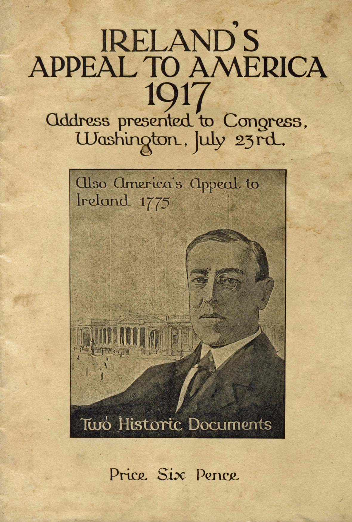 Irish manifesto presented to US Senate