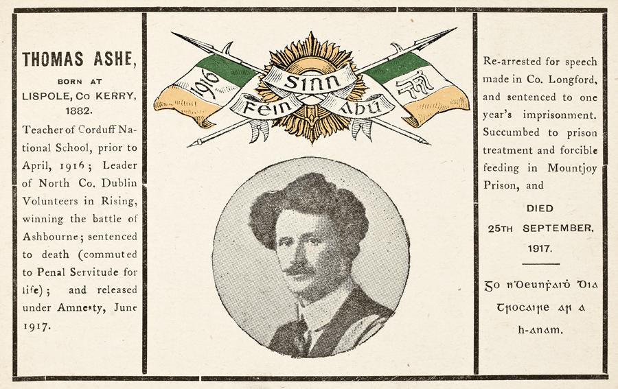 Death of Thomas Ashe dominates Irish newspapers