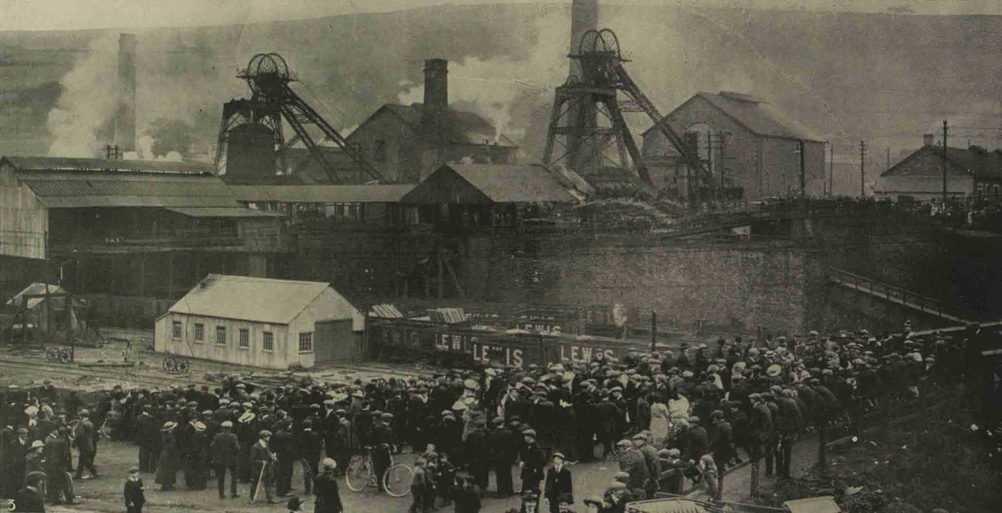 Explosion in Welsh colliery