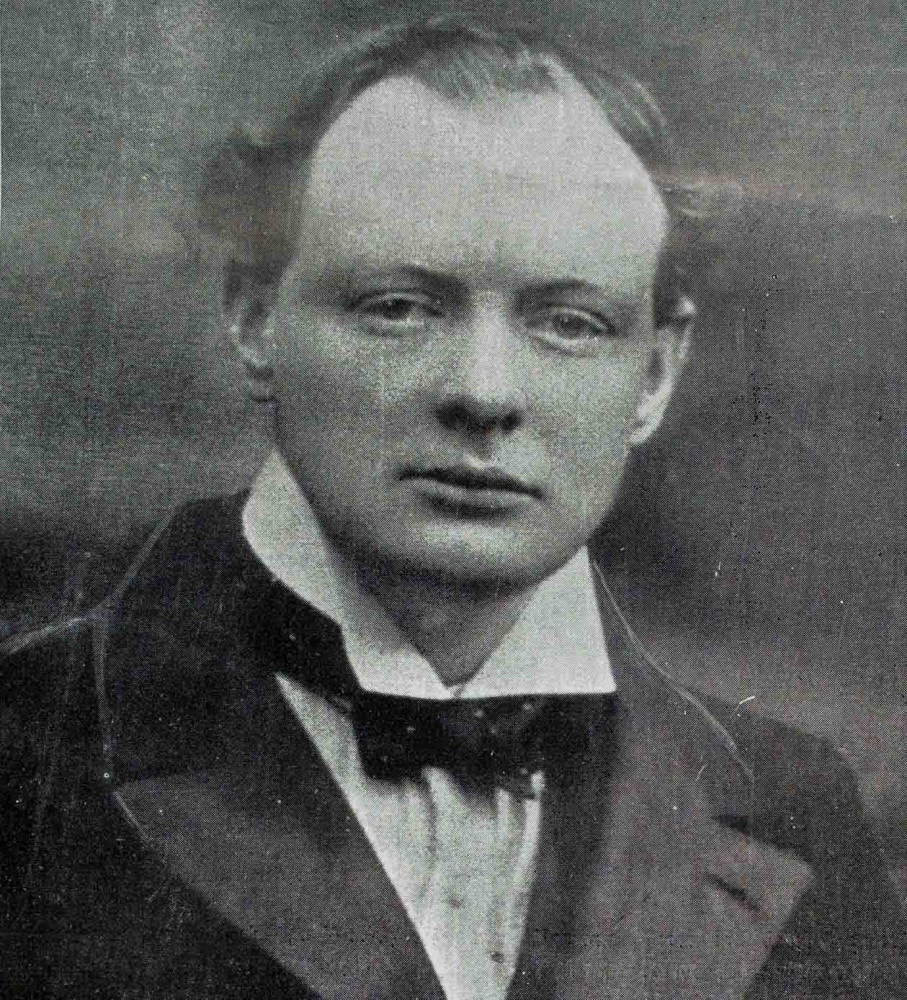 Churchill heckled by suffragettes