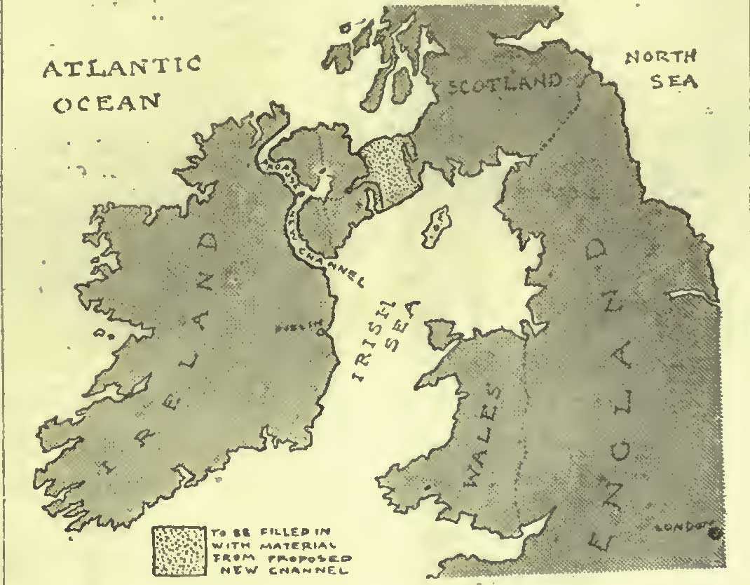 Churchill proposes partition of Ireland