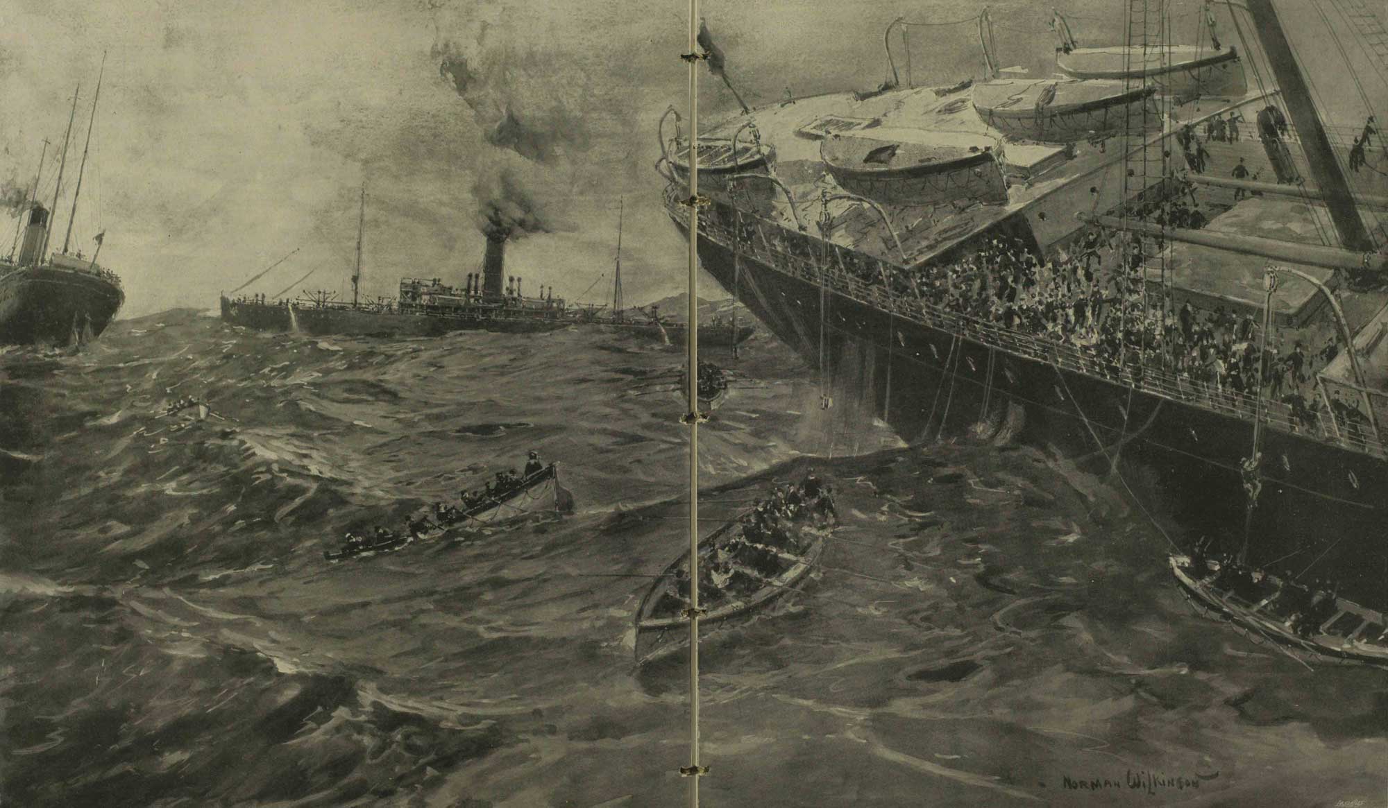Lives lost in ocean holocaust