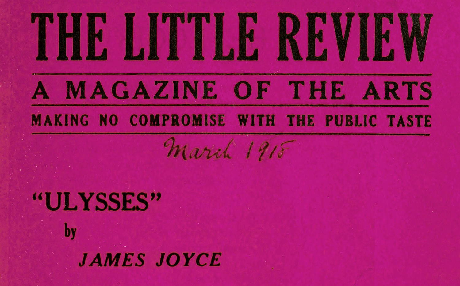 Ulysses’ journey - the first sightings of James Joyce’s masterpiece