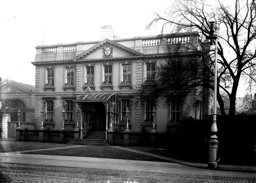 The Mansion House in Dublin, where Fr Cullen addressed the National Catholic Total Abstinence Congress