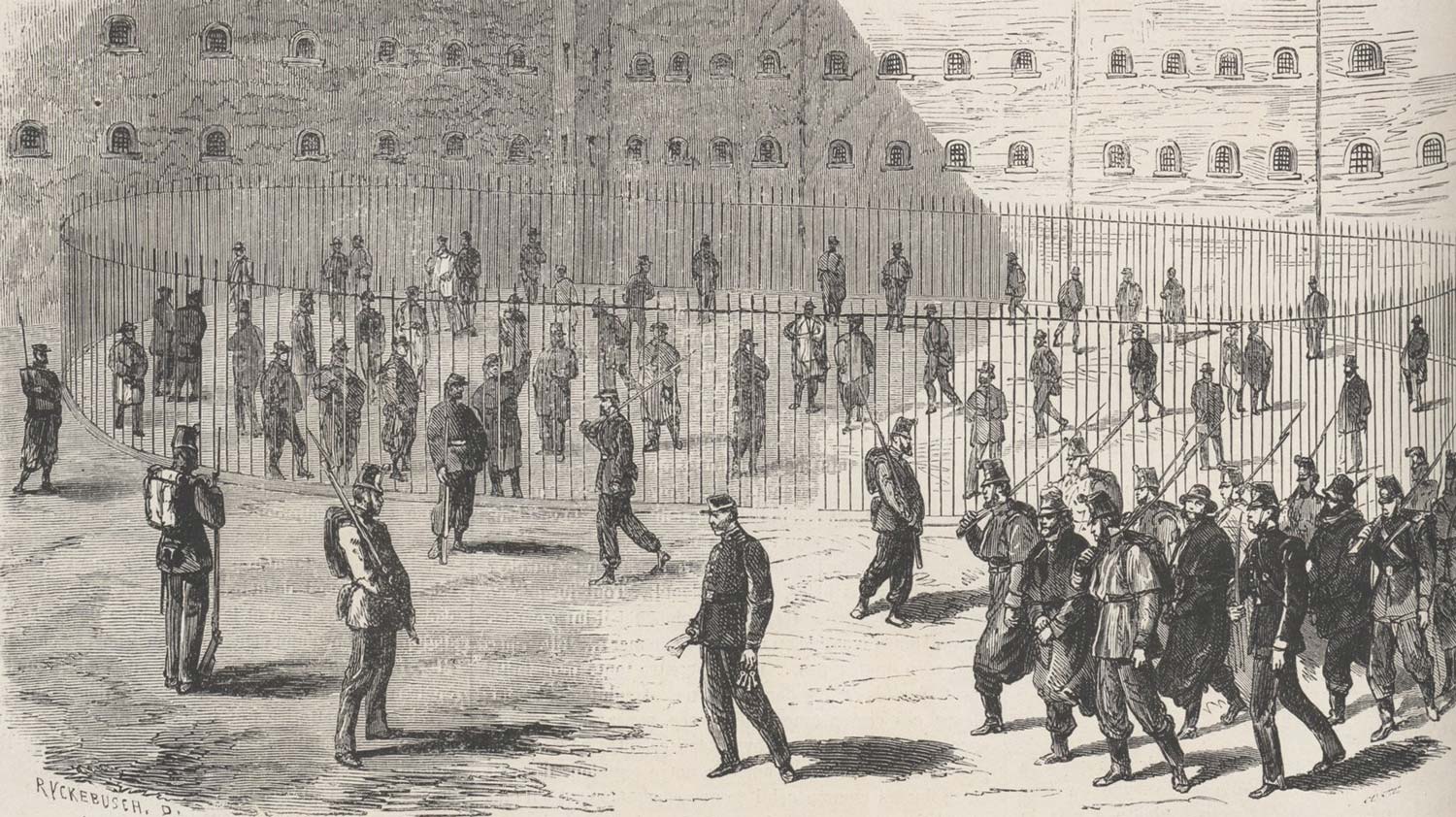 20 Sinn Féiners escape from Mountjoy in broad daylight
