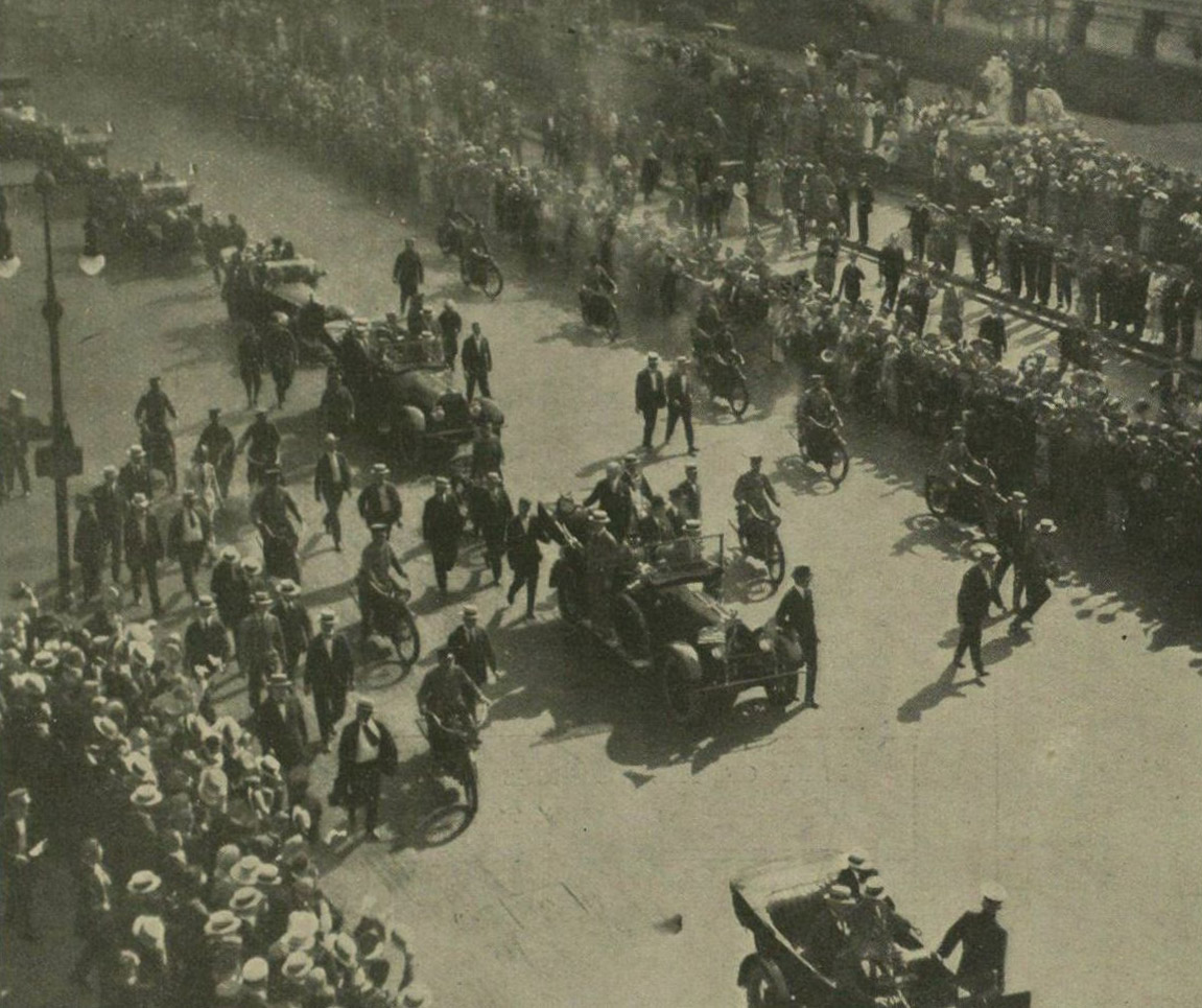 President Wilson defends peace terms as the ‘only hope for mankind’