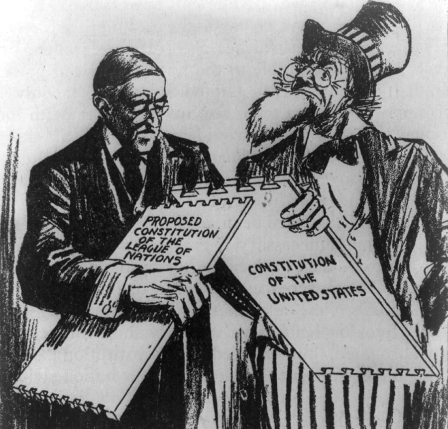 US Senate vote threatens to torpedo new League of Nations