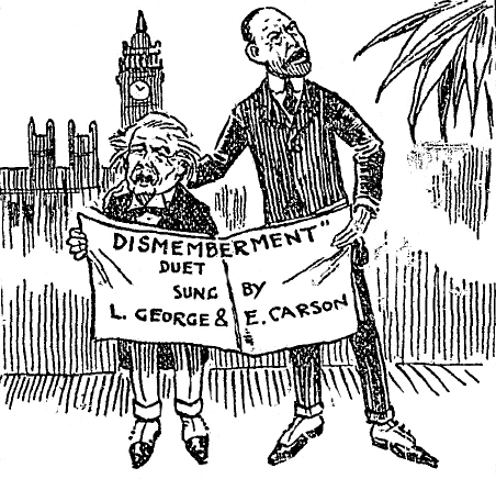 Ireland to get two home rule parliaments