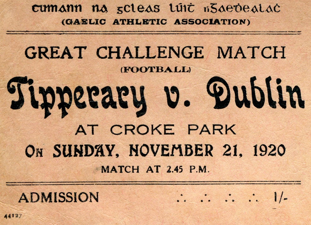 Bloody Sunday, 1920 - killing & dying in the Irish revolution