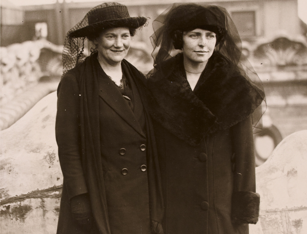 Muriel and Mary MacSwiney give evidence before US Commission on Ireland