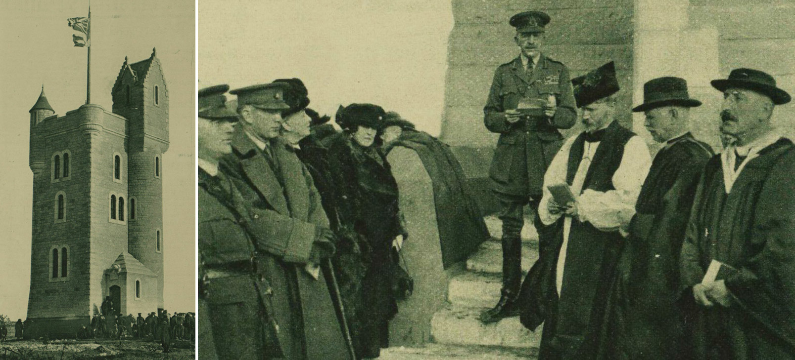 Ulster Division memorial at Thiepval unveiled