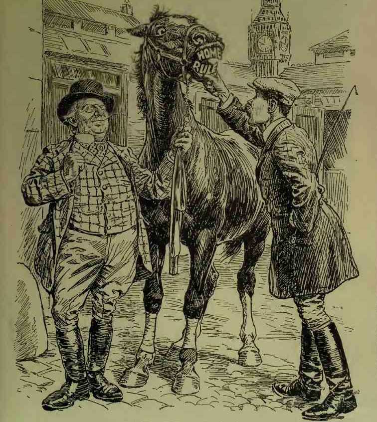 Mr Bonar Law: 'I don't seem to care much for his teeth.'
