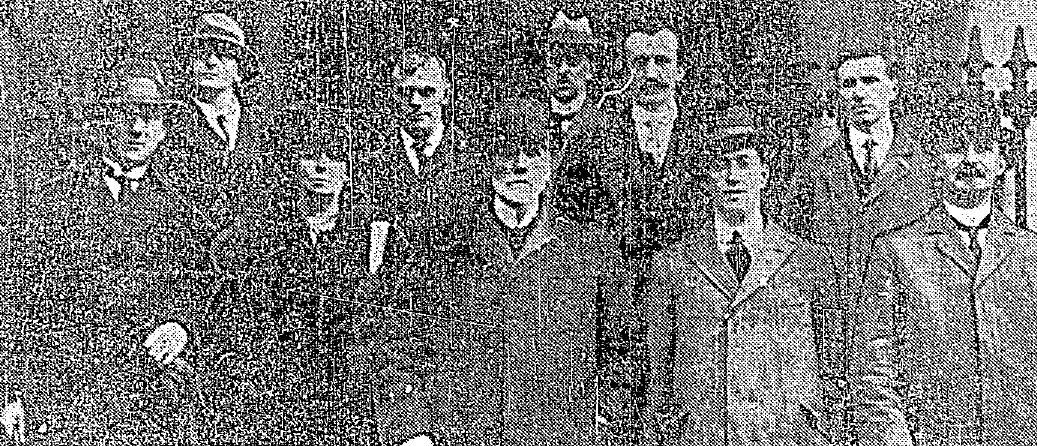 The Derry deputation who met with Michael Collins and included Mayor of Derry, Hugh O Doherty, February 6 1922