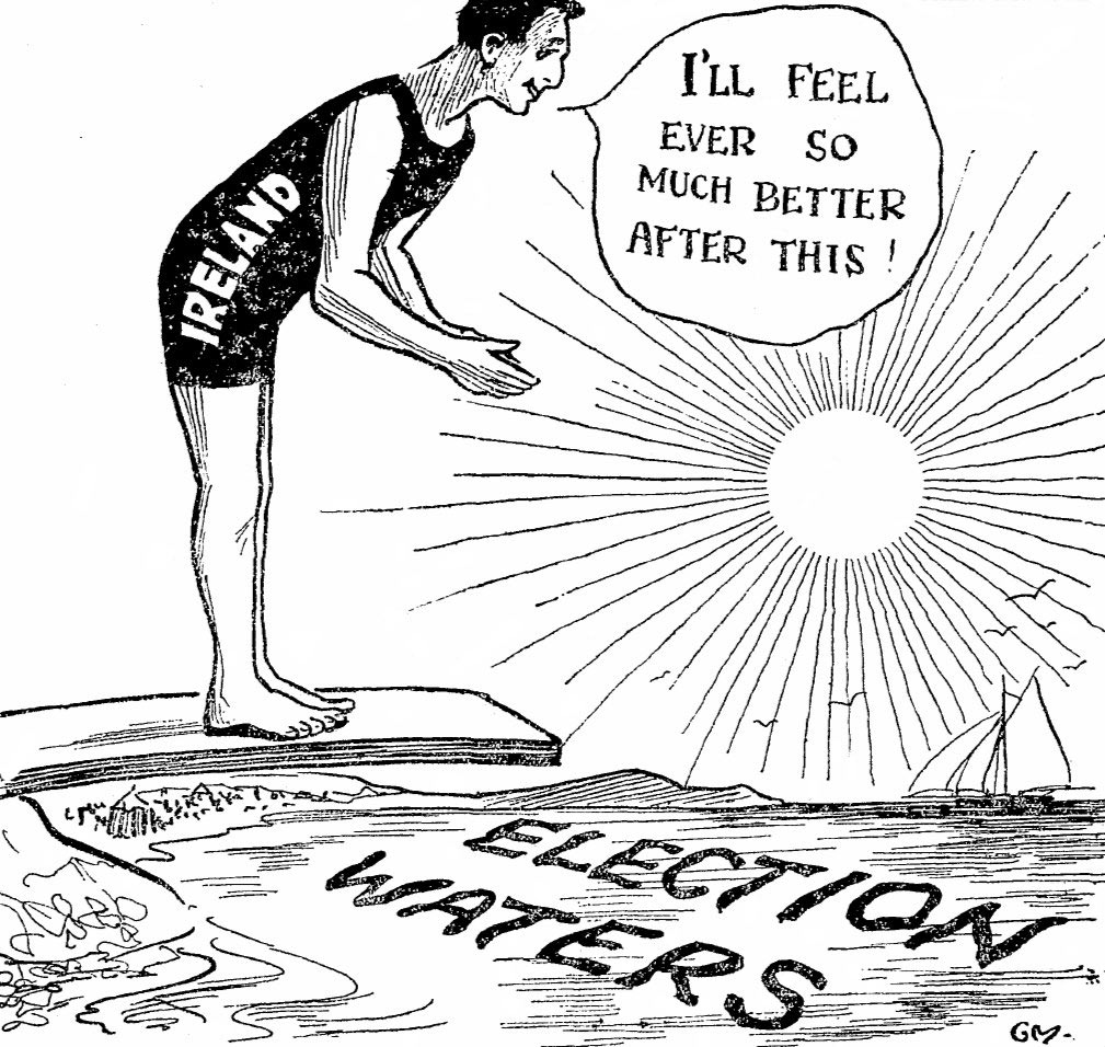 Cartoon on voting 