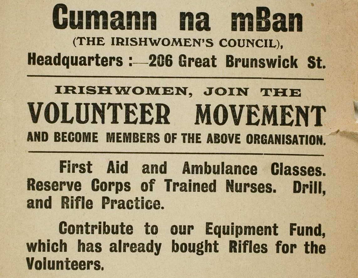 Photograph of Cumann na mBan founded in Dublin