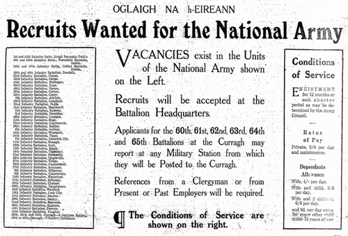 Photograph of National Army begins recruitment drive to combat ‘campaign of destruction’
