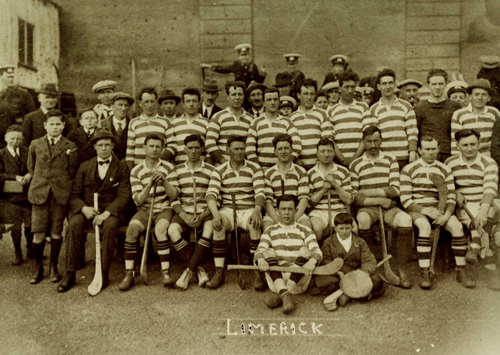 The All-Ireland winning Limerick team, 1921. The final was played on 4 March 1923