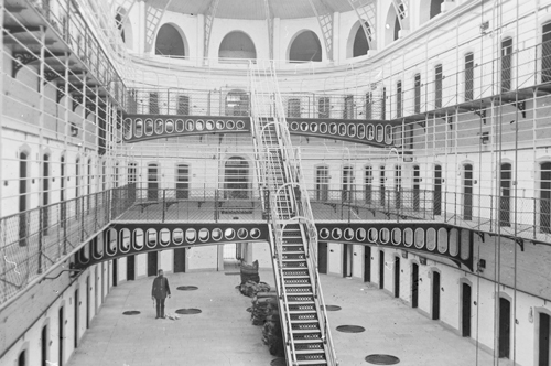 A view of Kilmainham Jail, c.1910