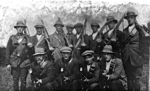Photograph of Will surrender of arms issue scupper prospects of civil war peace?