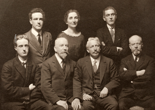 Art O’Brien, pictured front row, second from right.