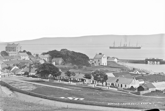 A view over Lough Foyle and the village of Moville, where the District Court which heard the case over fishing rights is based. 