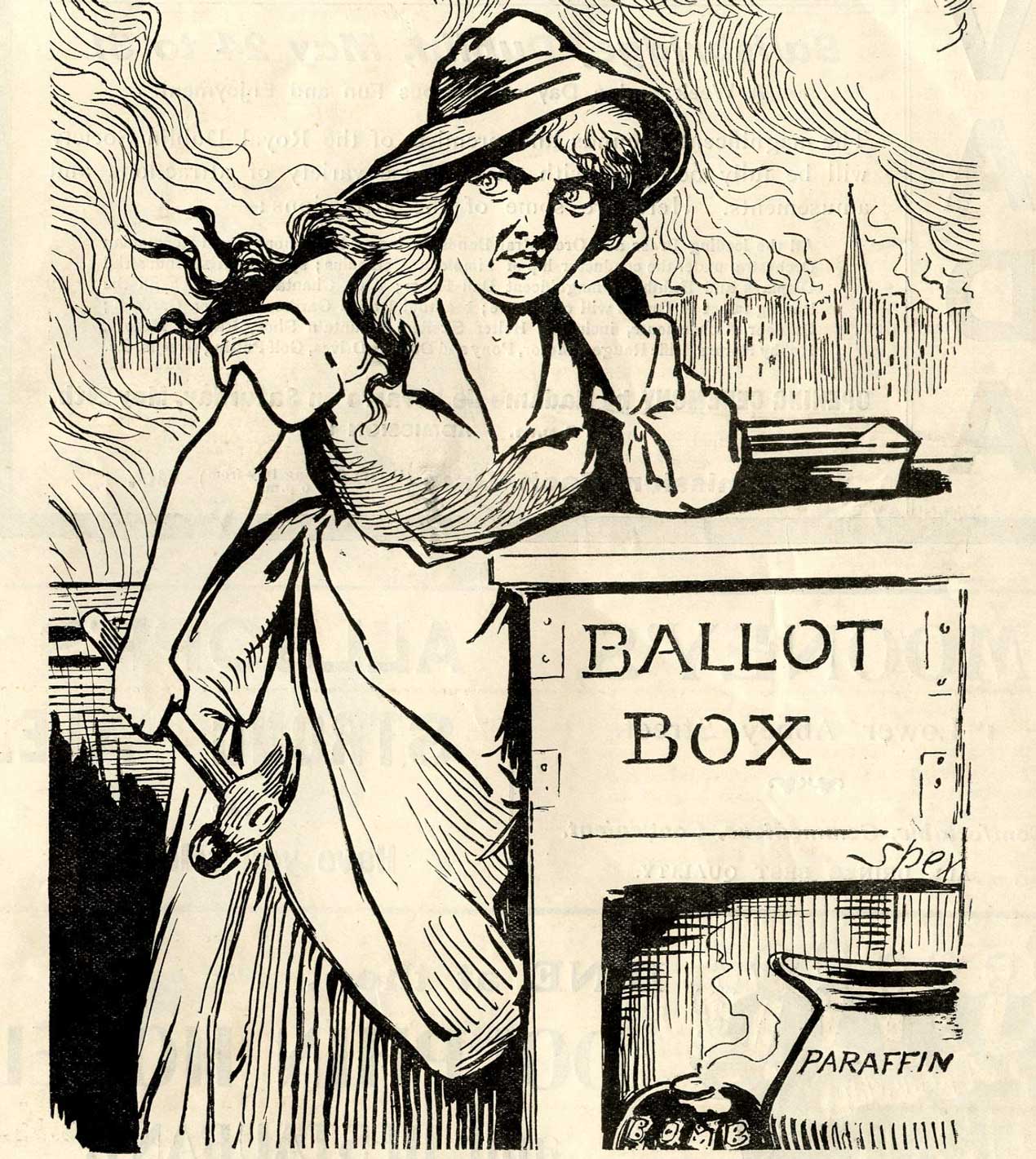 House of Lords vote against allowing votes for women