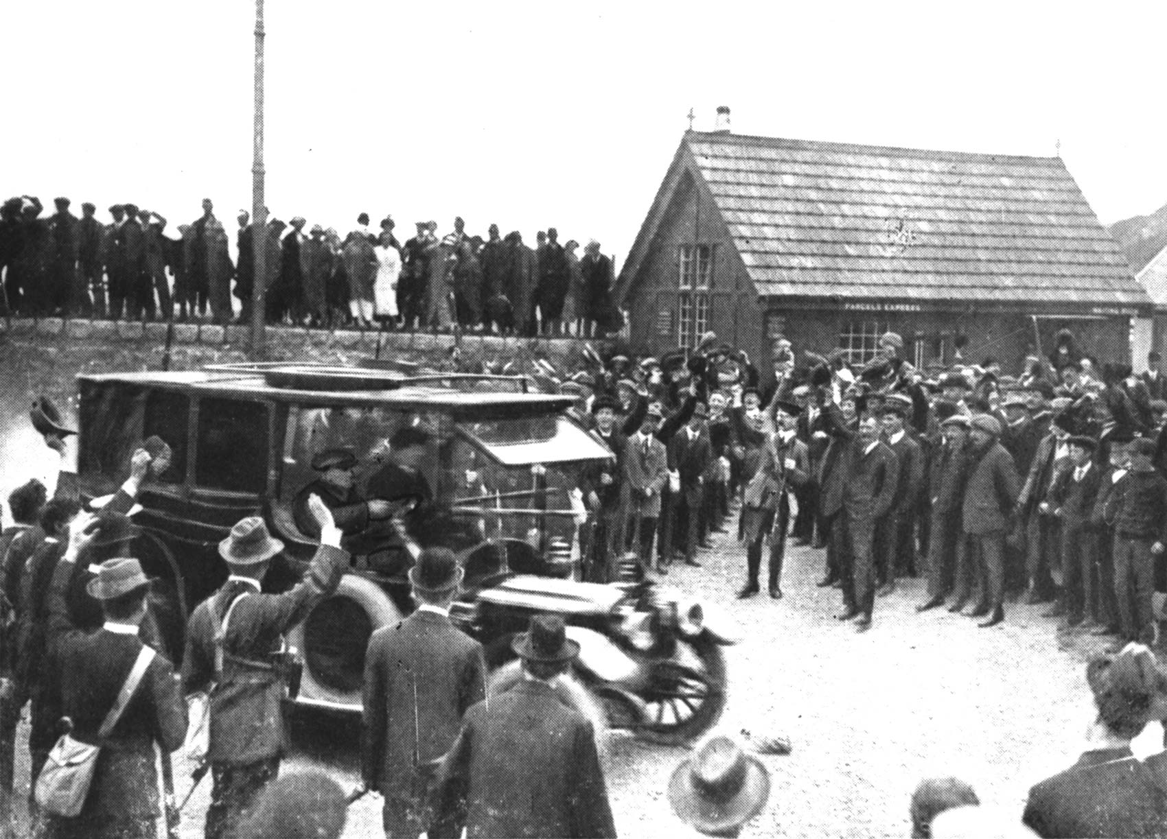 Photograph of Gun running at Howth!