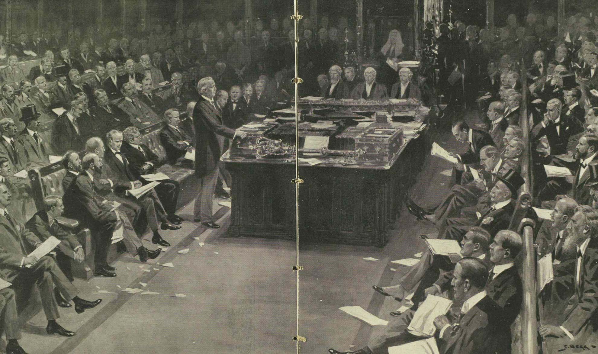 Photograph of No conscription for Ireland says Asquith