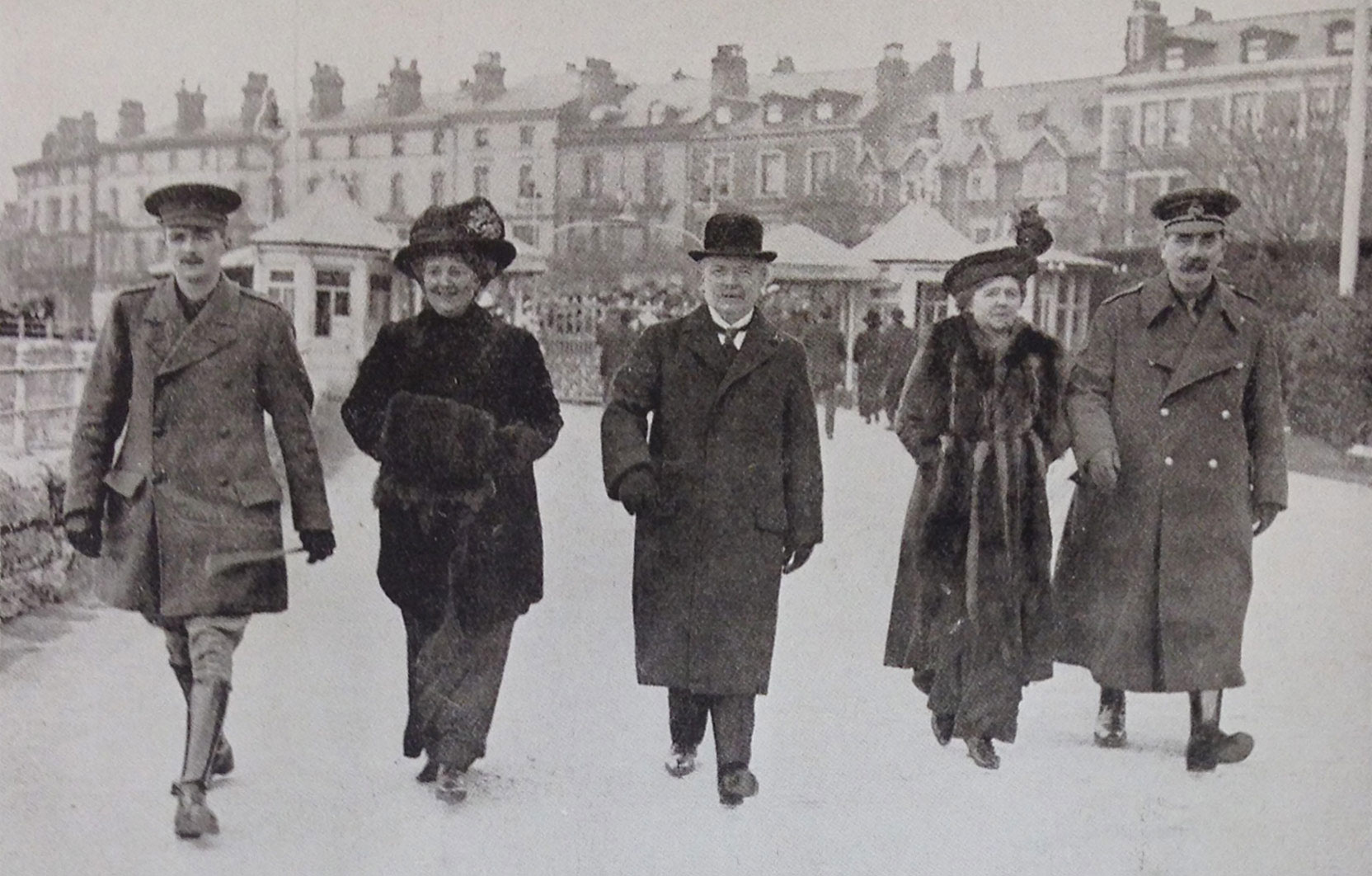 Lloyd George in Bangor, Wales. He is quoted as having said: 'We are fighting Germany, Austria and drink, and as far as I can see the greatest of these three deadly foes is drink.'