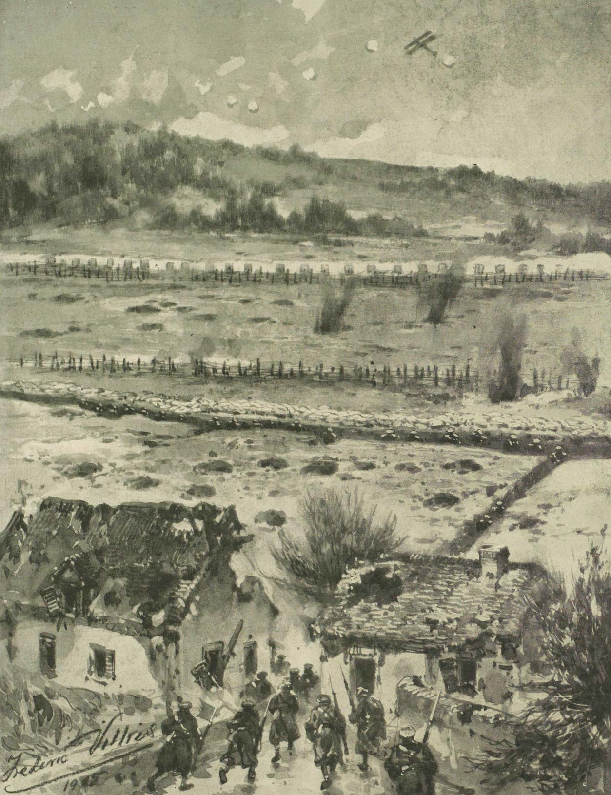 Hill 60 captured by British troops