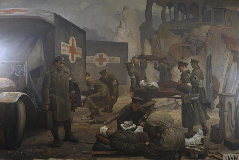 Irish soldier describes the smell of the trenches