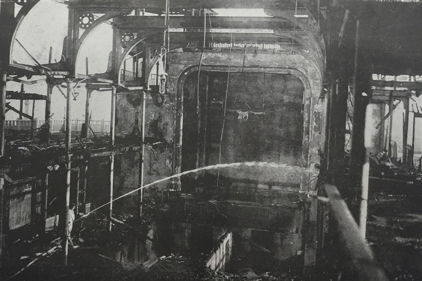 Kingstown Pavilion destroyed by fire