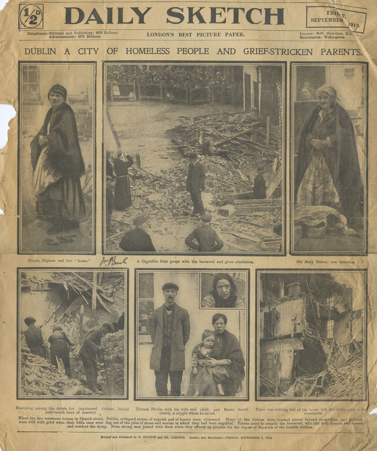 Church Street tenement collapse remembered