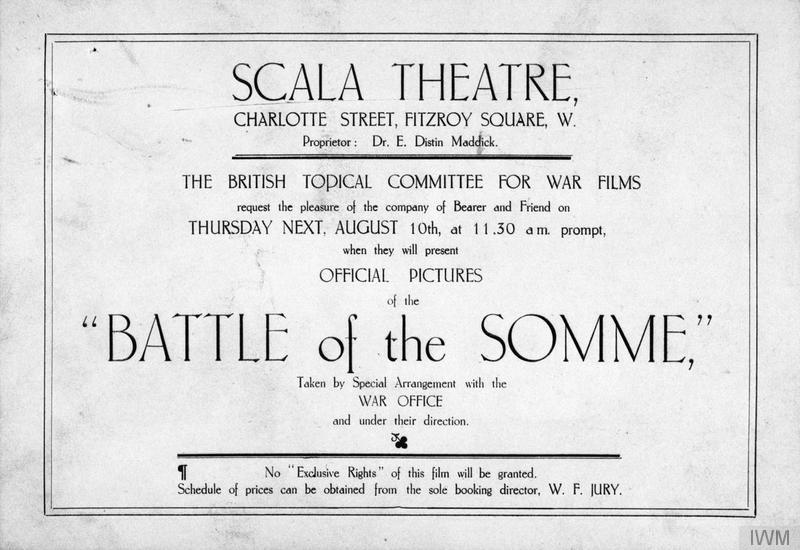 Somme film a major attraction in Dublin