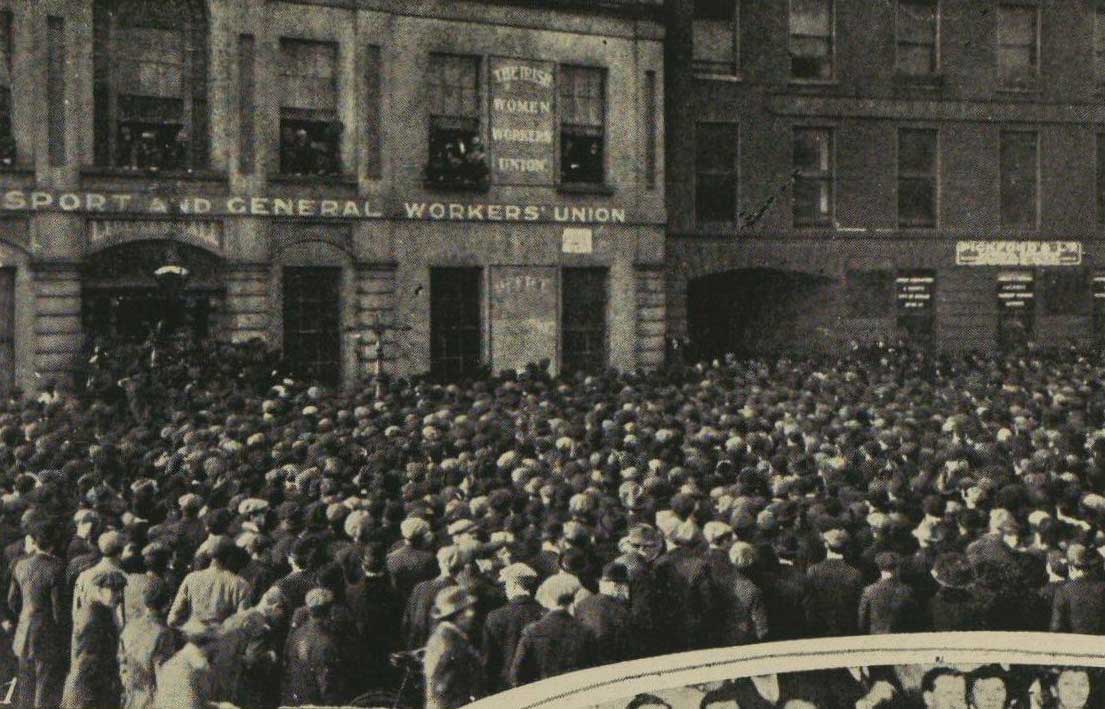 Jim Larkin released from prison