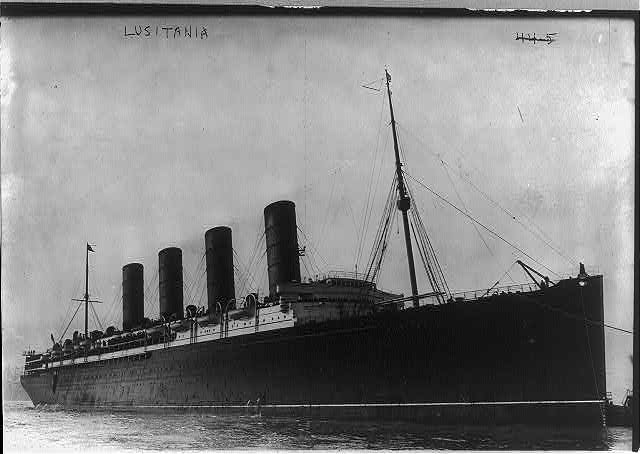 Thrilling rescue by the Lusitania