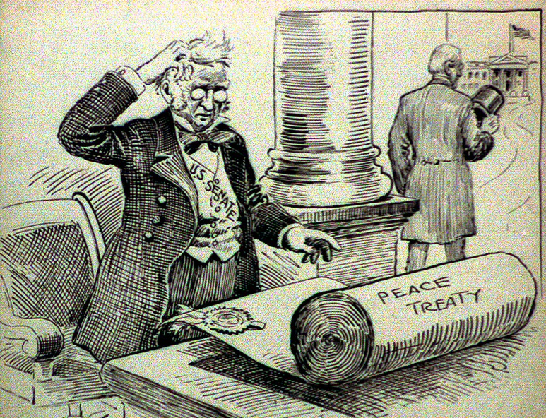 American political culture, Ireland and the League of Nations