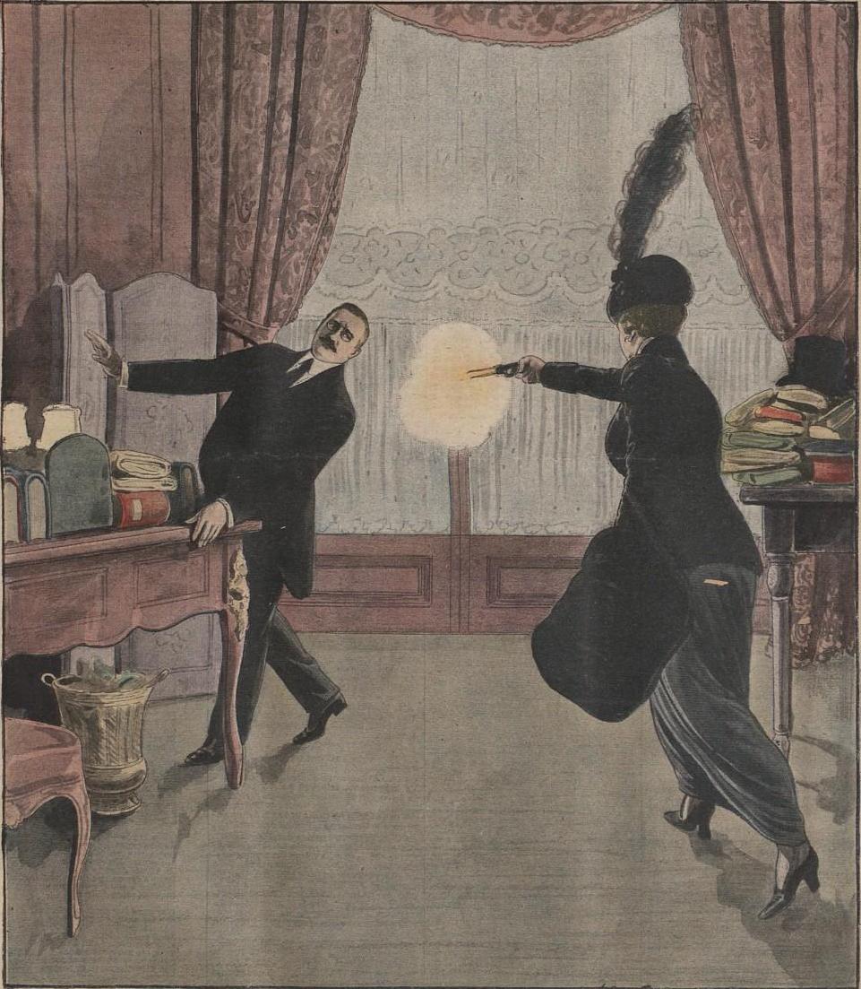 Madame Caillaux acquitted of murder