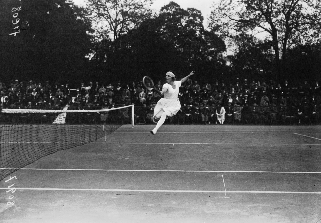 Wimbledon champ Lenglen takes home double gold in the tennis for France