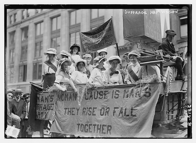 Anti-love strike suggested at suffragette meeting